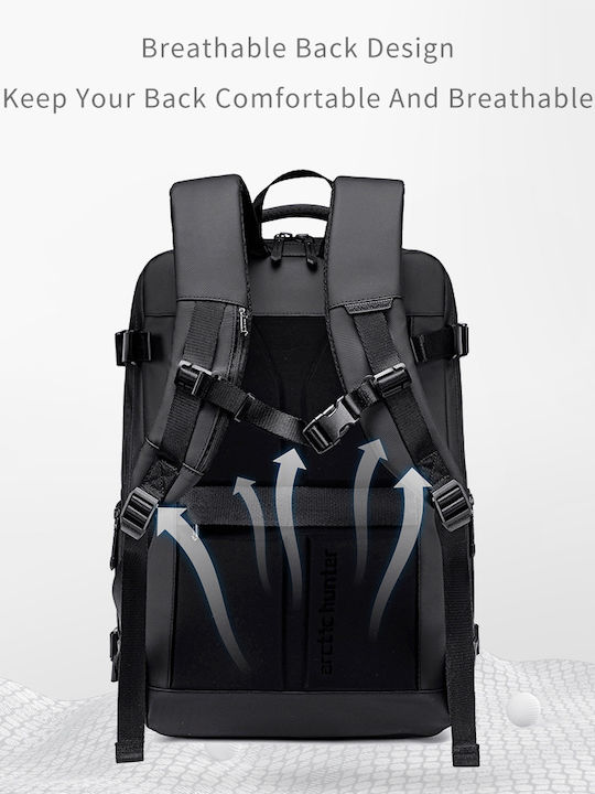 Arctic Hunter Backpack for Laptop 15.6" in Black Colour B00866-BK