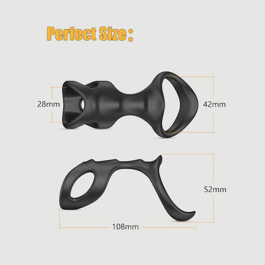 Inele Pentru Penis Silicon Husa Pentru Penis Inel Pentru Penis Din Silicon Negru