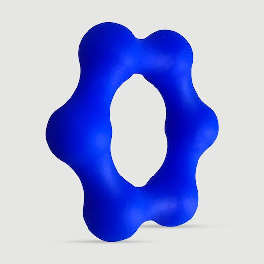 Δαχτυλίδι Πέους Εύκαμπτη Σιλικόνη Shuriken Liquid Silicone Flexible Cock Ring 45 Cm Μπλε
