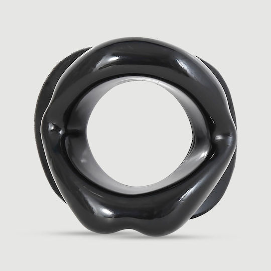 Δαχτυλίδι Πέους Σχήμα Χειλιών Lips Shaped Penis Ring – Μαύρο