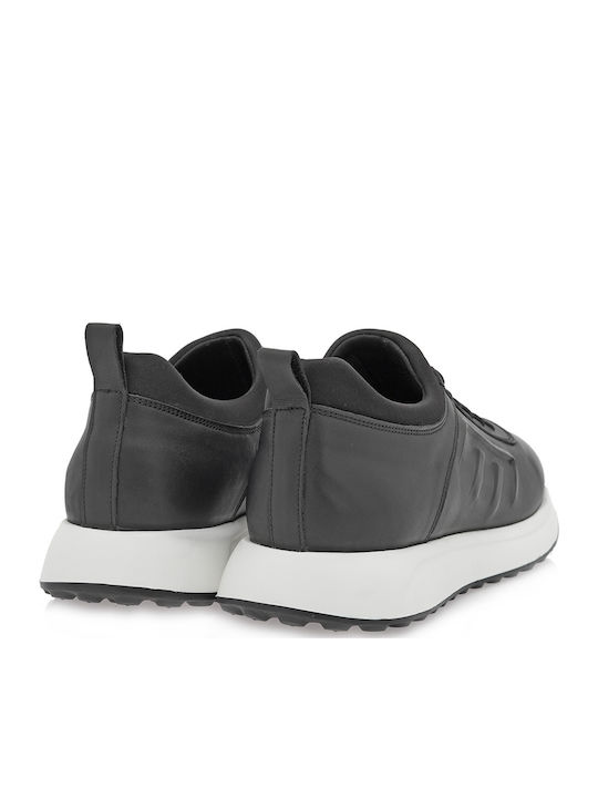Men's Sneakers Black Leather