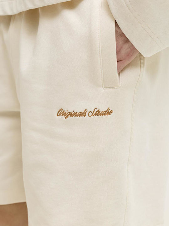 Αθλητική Ανδρική Βερμούδα Antique White