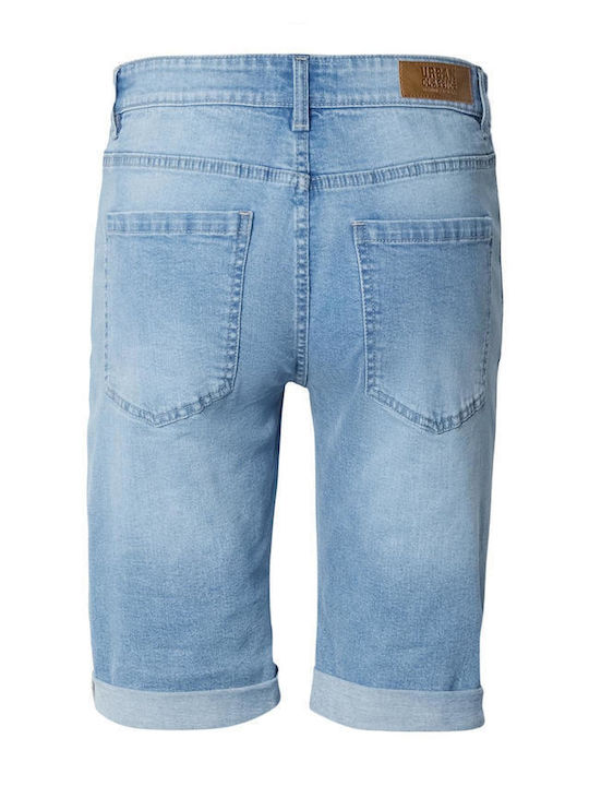 Men's Denim Shorts Light Blue Washed