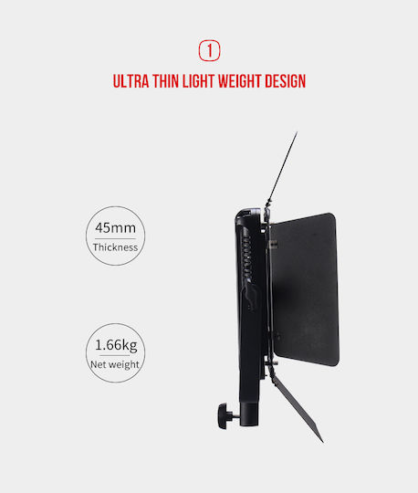 Tolifo Kit Φωτισμού Daylight 55W