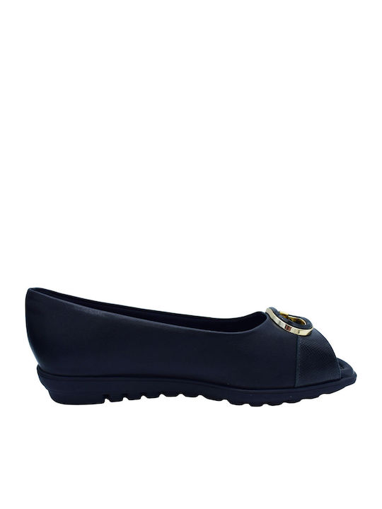 Peep Toe Pumps mit Schwarz Absatzhöhe