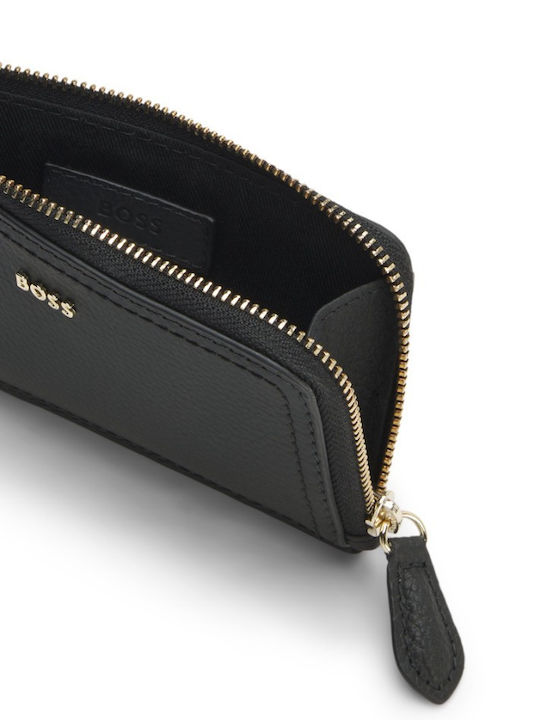 Lenah Leather Women's Card Wallet Black