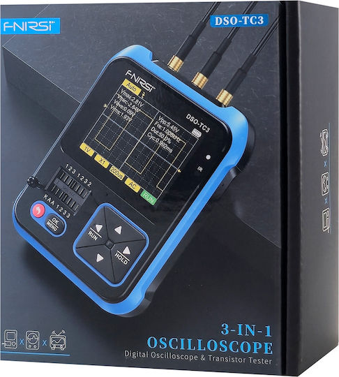 Fnirsi DSO-TC3 Heat Rate Monitor Hand Tool with Channels and 2.4" Screen