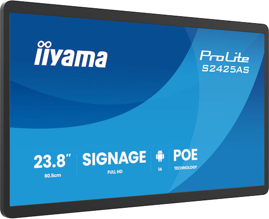 Iiyama POS Monitor 23.8" IPS / LED S2425AS-B1P