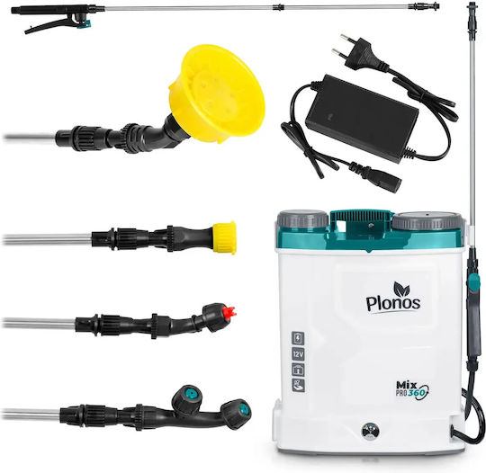 Smartic Pulverizator cu Presiune 12V cu Baterie 8Ah cu Capacitate 16l