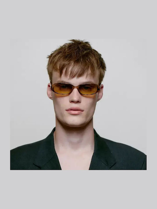 A.Kjaerbede Coquina Unisex Sonnenbrillen mit Braunen Rahmen und Braunen Gläsern KL2415-005