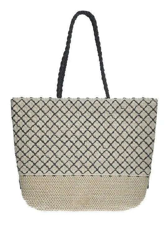 Ble Resort Collection Ψάθινη Τσάντα Θαλάσσης Εκρού Ble Resort Collection Ψάθινη Τσάντα Θαλάσσης Εκρού