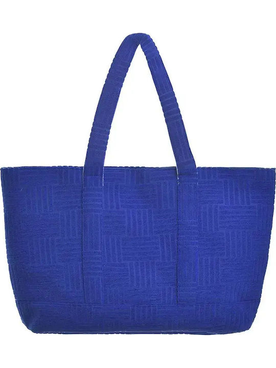 Ble Resort Collection Υφασμάτινη Τσάντα Θαλάσσης Μπλε