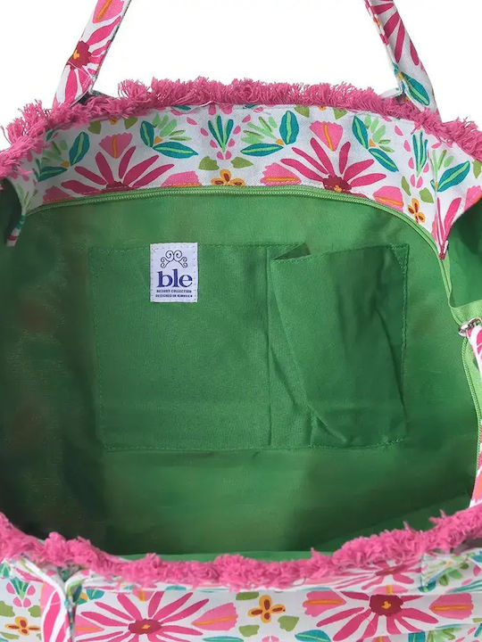 Ble Resort Collection Fabric Multicolour Beach Bag