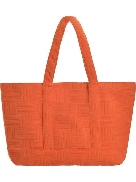 Ble Resort Collection Υφασμάτινη Τσάντα Θαλάσσης Πορτοκαλί Ble Resort Collection Υφασμάτινη Τσάντα Θαλάσσης Πορτοκαλί