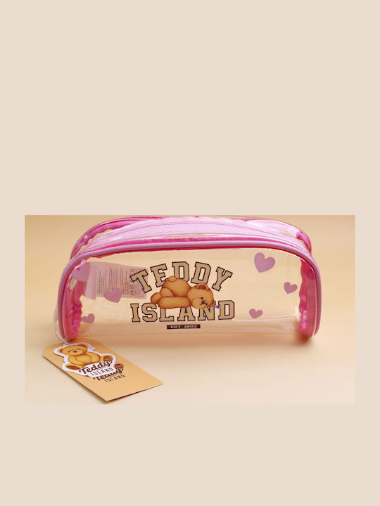 Teddy Island Rechteckiger Kulturbeutel