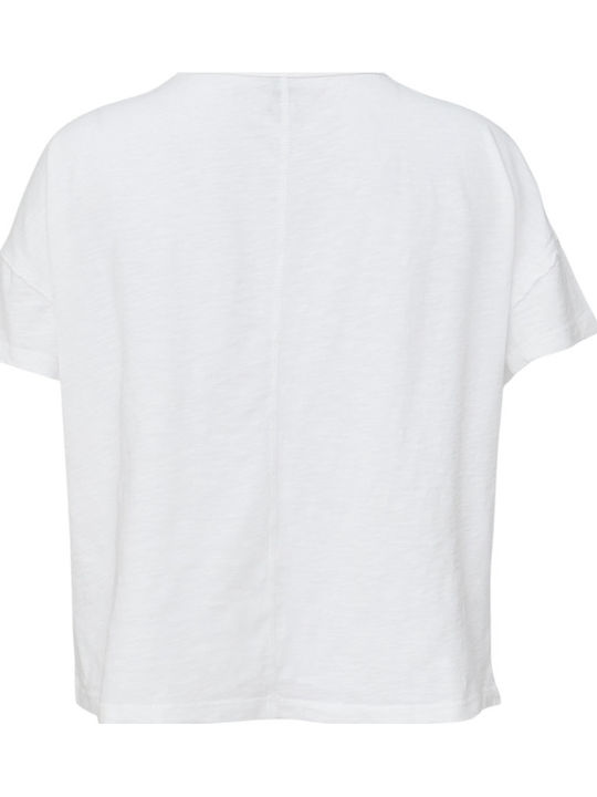 Women's Oversized White T-shirt