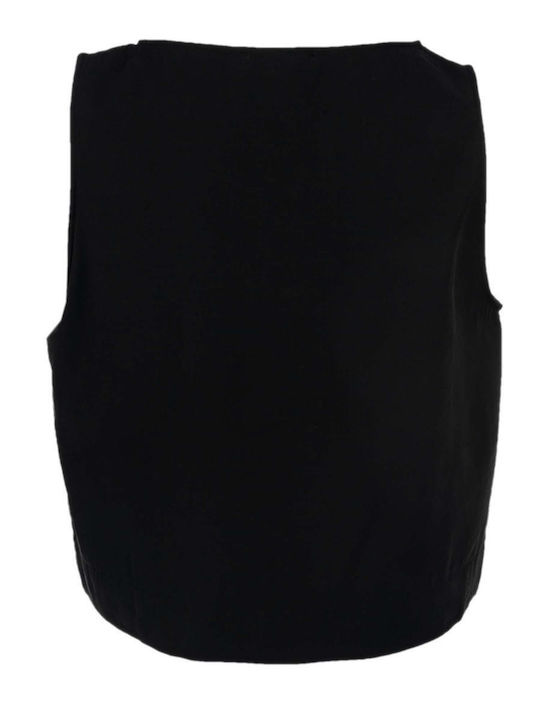 Women's Sleeveless Blouse Black