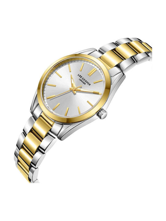 Lee Cooper Bracelet Ρολόι Μπαταρίας με Μεταλλικό Μπρασελέ