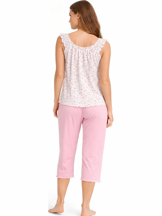 Relax Lingerie Summer Women's Pyjama Set Pink