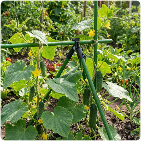 Smartic Reed Pentru Gard De Grădină Din Bambus 4 Bucăți Negru