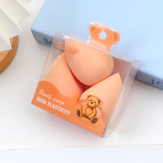 Set With Make Up Sponges For Foundation 3 Pieces