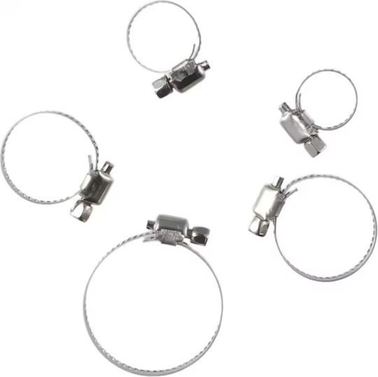 Set 26 Cleme Pentru Furtunuri Zola 6 Dimensiuni Diferite 16 22 25 28 X 8 Mm 35/40 X 12 7 Mm Cutie De Depozitare