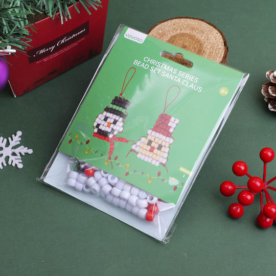 Set De Mărgele Pentru Confecționarea Lui Moș Crăciun Seria Diy De Crăciun Set De Mărgele Pentru Confecționarea Lui Moș Crăciun Seria Diy De Crăciun