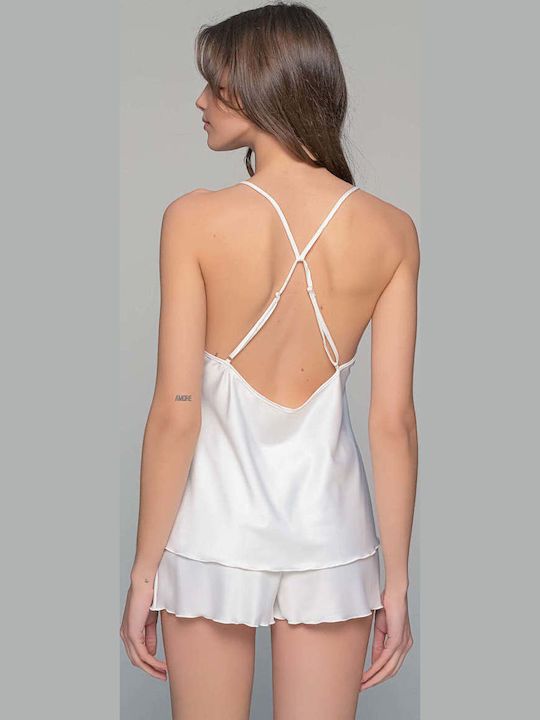 Milena by Paris Summer Bridal Babydoll White 004198-Ivory-3 Milena by Paris Summer Bridal Babydoll White 004198-Ivory-3