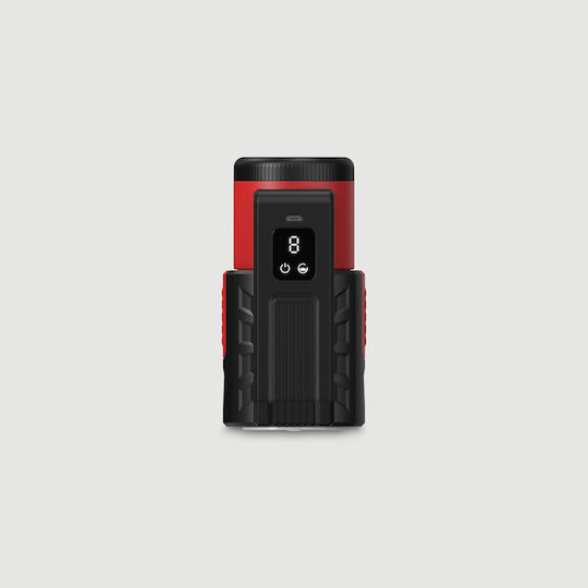 Мастурбатор Вагина с Вибрация D06D-BLACK-RED