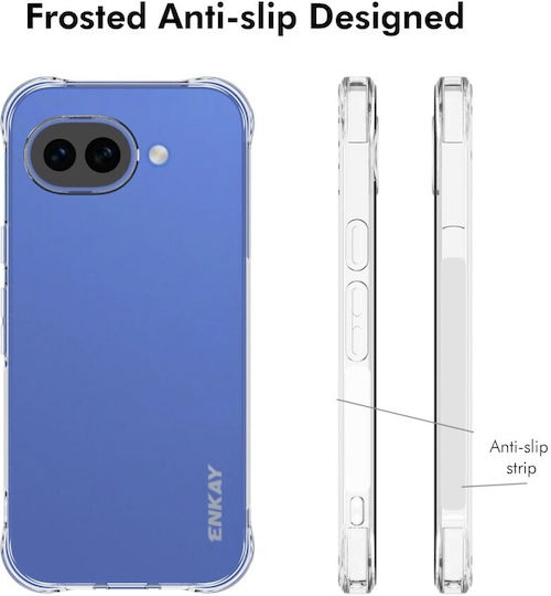 Enkay Hat-prince Задна Корица Силикон Прозрачен Google Pixel 10a