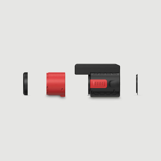 Мастурбатор Вагина с Вибрация D06D-BLACK-RED