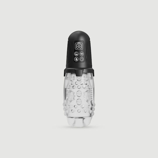 Masturbator με Δόνηση D16-BLACK