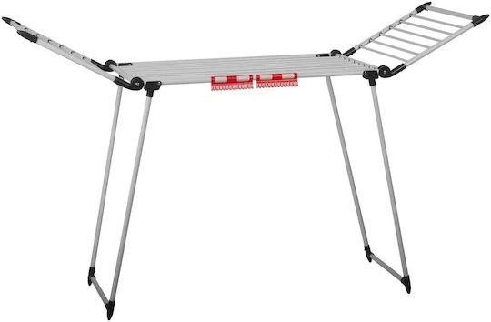 Smartic Debora Floor Folding Clothes Drying Rack with Hanging Length 19m