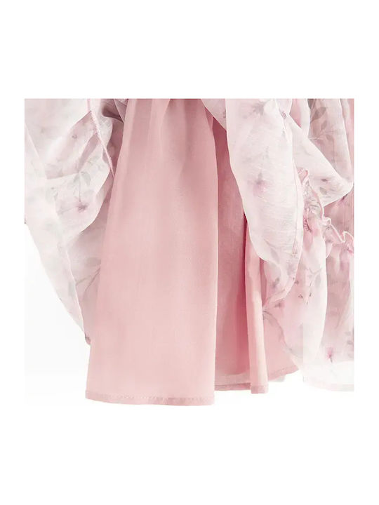 Girls Dress Long Sleeve Pink