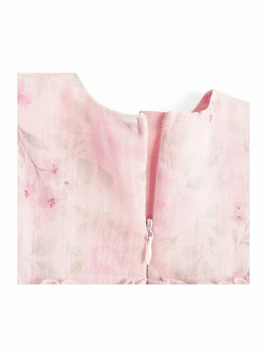 Girls Dress Long Sleeve Pink