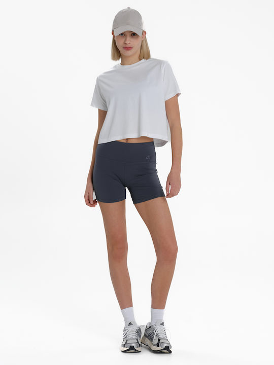 Training Women's Cropped Leggings Gray