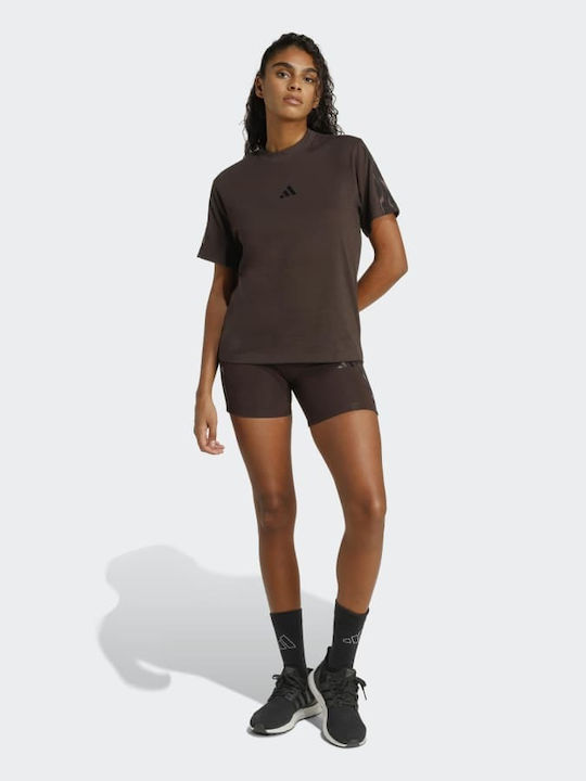 Essentials Damen Leggings Shorts Braune