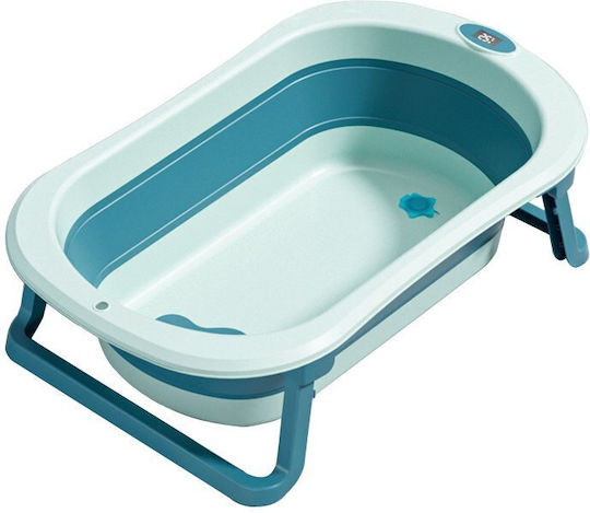 Little Mom Cadă Pliabilă Pentru Bebeluși Cu Termometru Verde