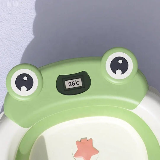 Little Mom Cadă Pliabilă Pentru Bebeluși cu Termometru Verde