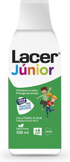 Lacer Fluor Daily Mint вода за уста 0,05% 500 ml