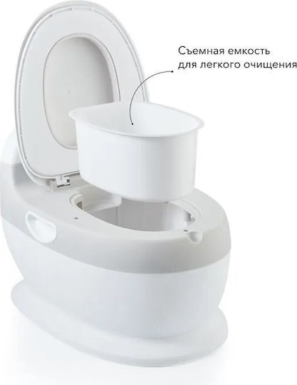 Little Mom Toaletă Pentru Copii cu Sunete și Capac Albastru