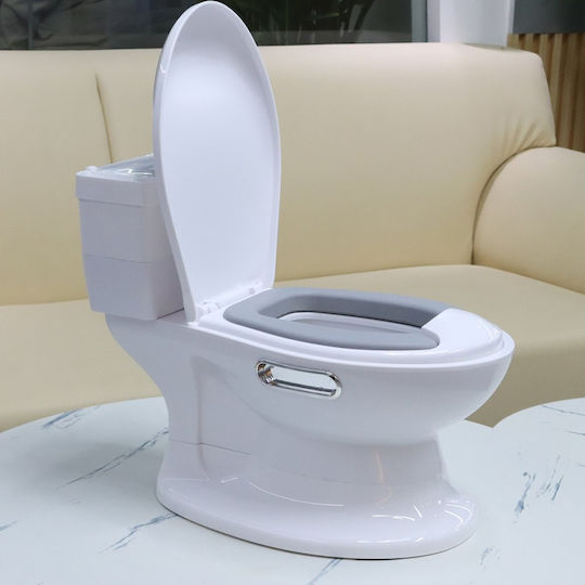 Little Mom Toaletă Pentru Copii cu Capac Alb până la 20kg