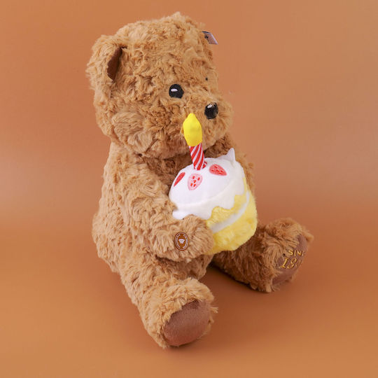 Plüsch-Teddybär mit Sound 6 cm