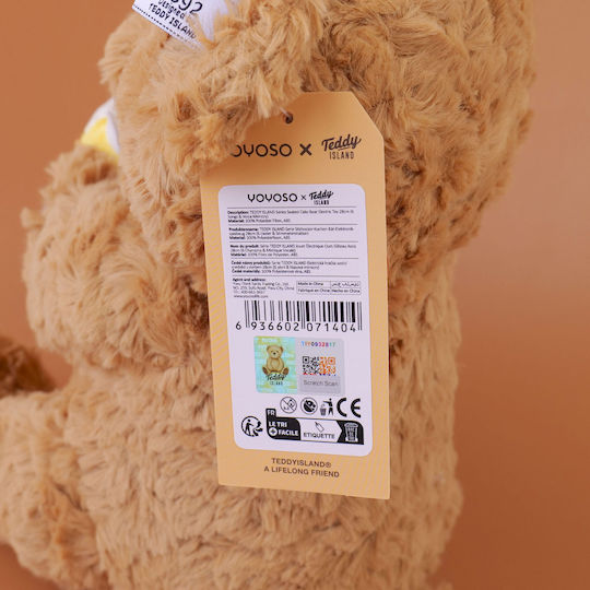 Plüsch-Teddybär mit Sound 6 cm