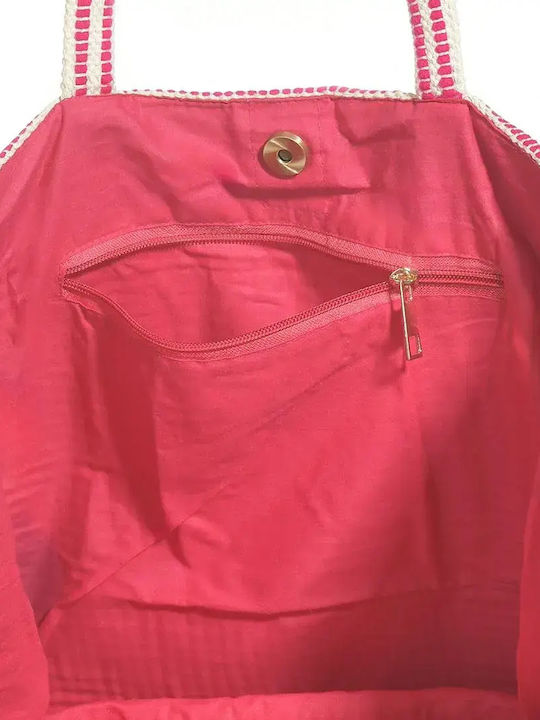 Ble Resort Collection Einkaufstaschen Stoff Fuchsie Farbe 50% Baumwolle 50% Polyester Futter: 100% Polyester