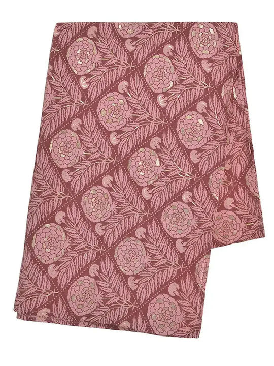 Ble Resort Collection Γυναικείο Φουλάρι Κόκκινο