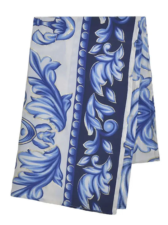 Ble Resort Collection Γυναικείο Φουλάρι Μπλε