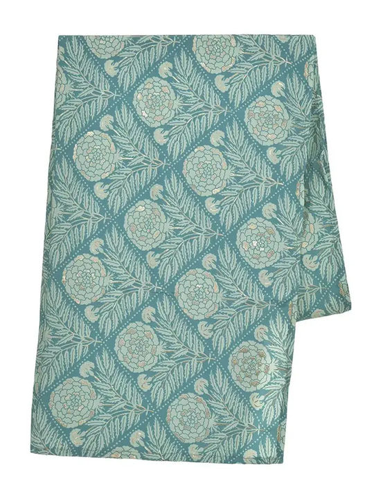 Ble Resort Collection Γυναικείο Φουλάρι Πράσινο