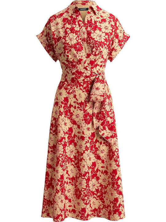 Midi Damenkleid Rot