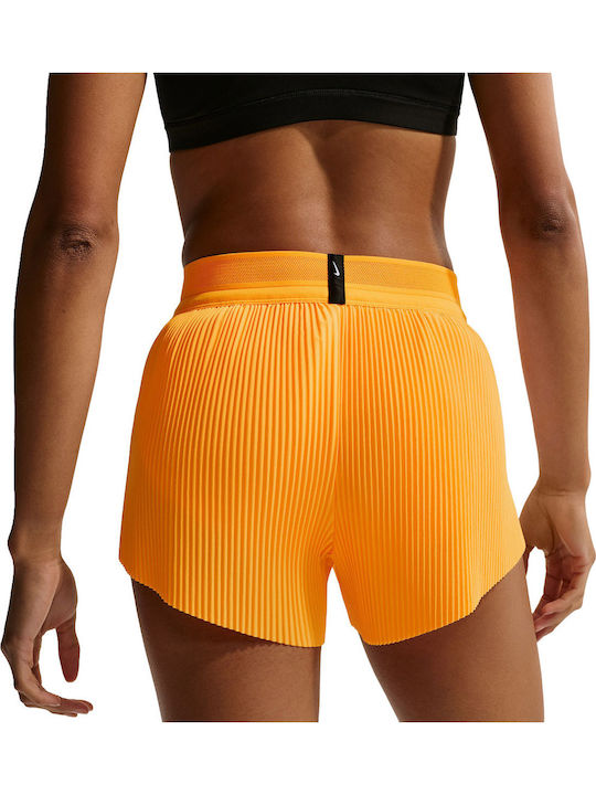 Aeroswift Women's Activewear Shorts Dri-Fit Orange